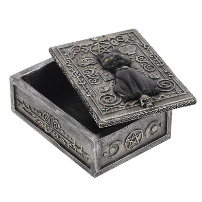 Black Cat Storage Box