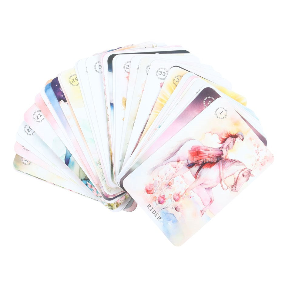 Sweet Blossom Lenormand Tarot Cards