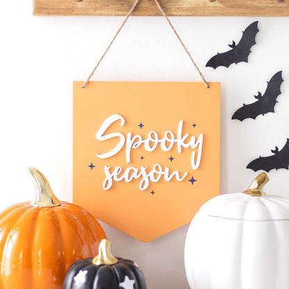 Spooky Season Hanging Sign