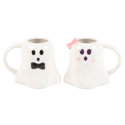 Mr & Mrs Boo Ghost Mug Set