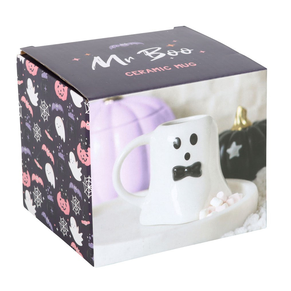 Mr Boo Ghost Shaped Mug