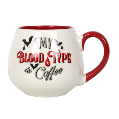 My Blood Type is Coffee Mug