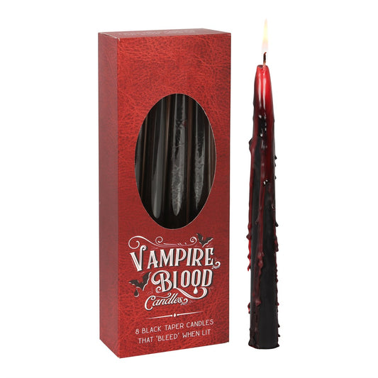 Vampire Blood Taper Candles - Box of 8