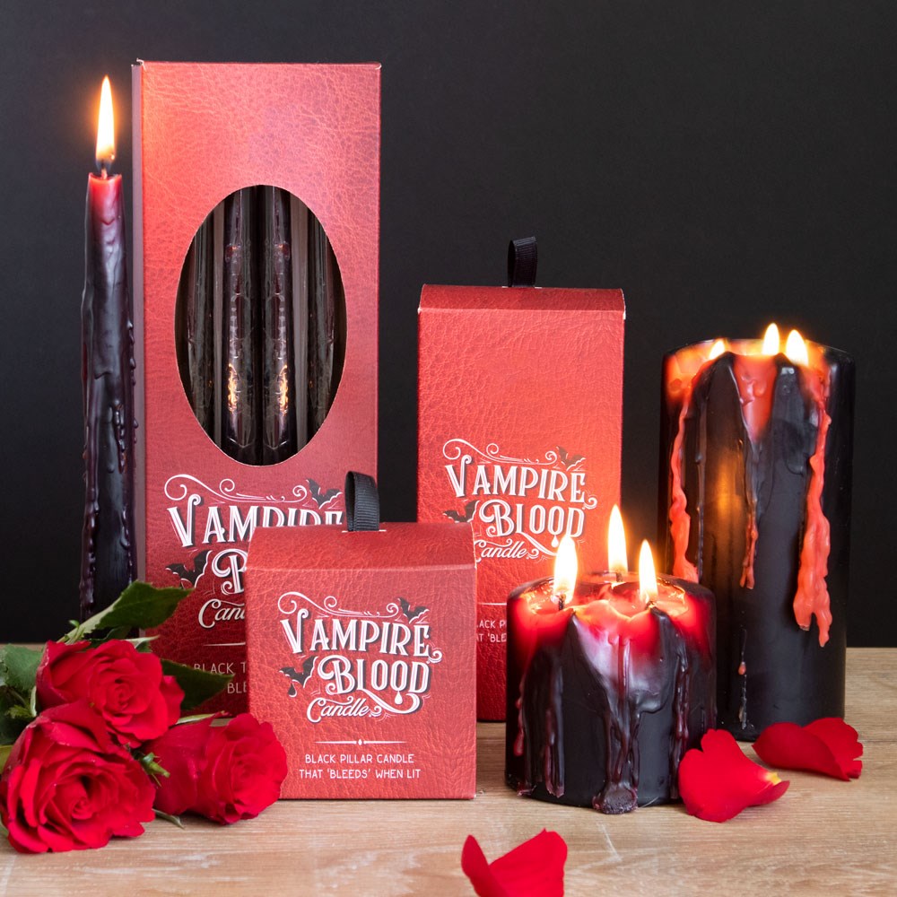 Vampire Blood Taper Candles - Box of 8