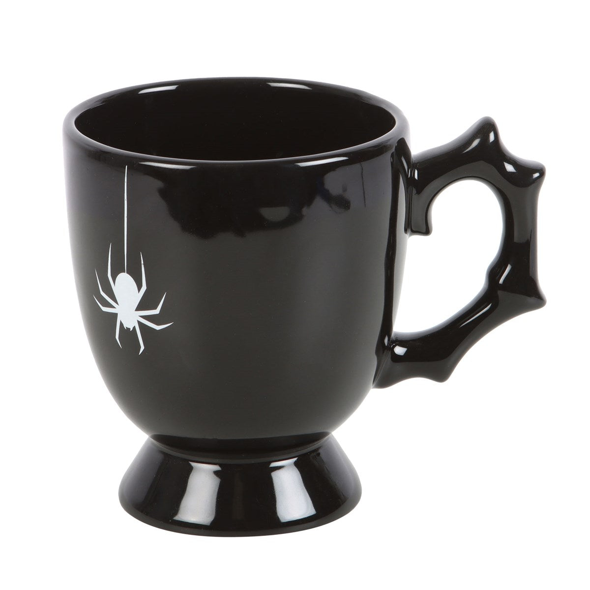 Black Spider Tea Cup