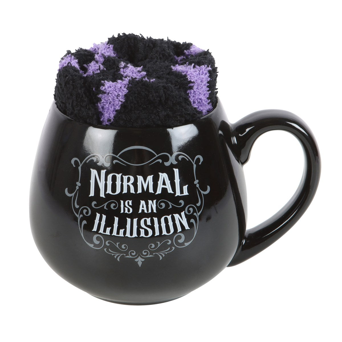 Normal is an Illusion Mug and Socks Set