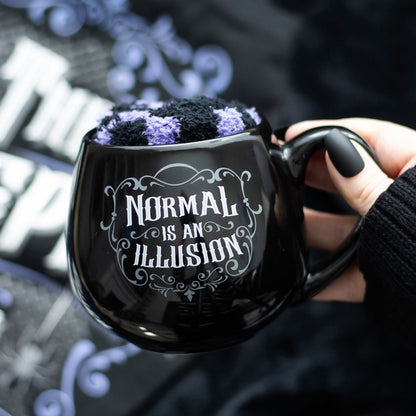 Normal is an Illusion Mug and Socks Set