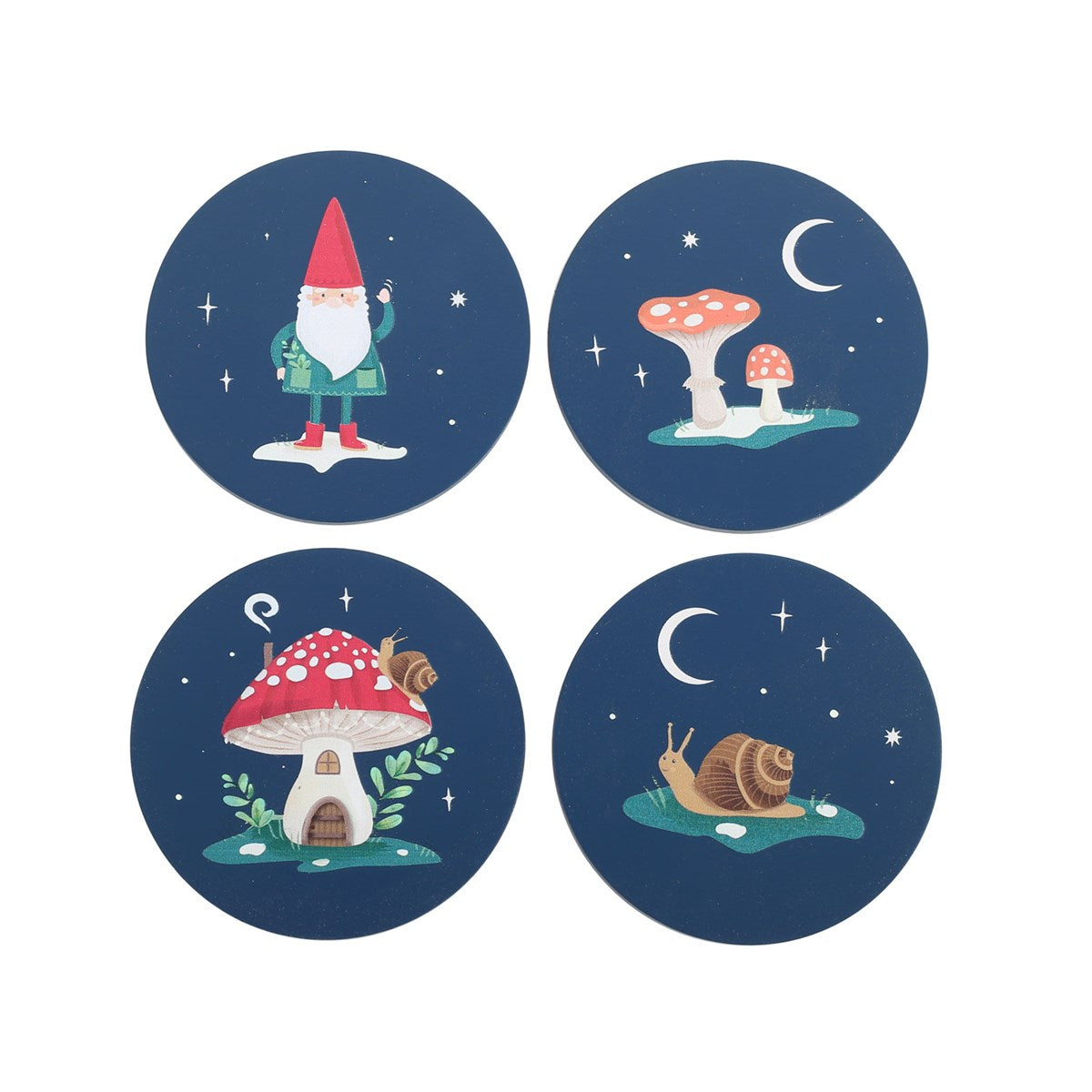 Gnome Sweet Gnome Coasters