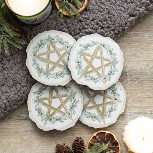 Winter Solstice Coaster Set