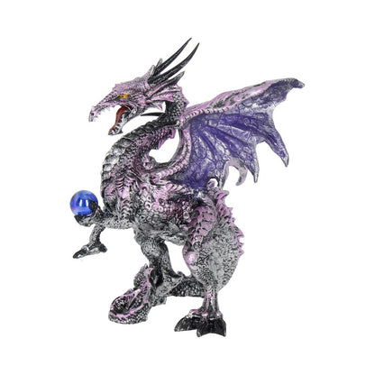 Purple Dragon Protector Figurine