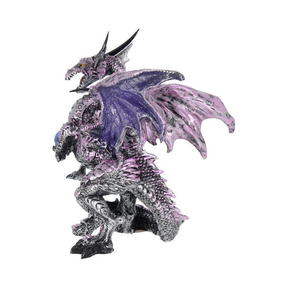 Purple Dragon Protector Figurine