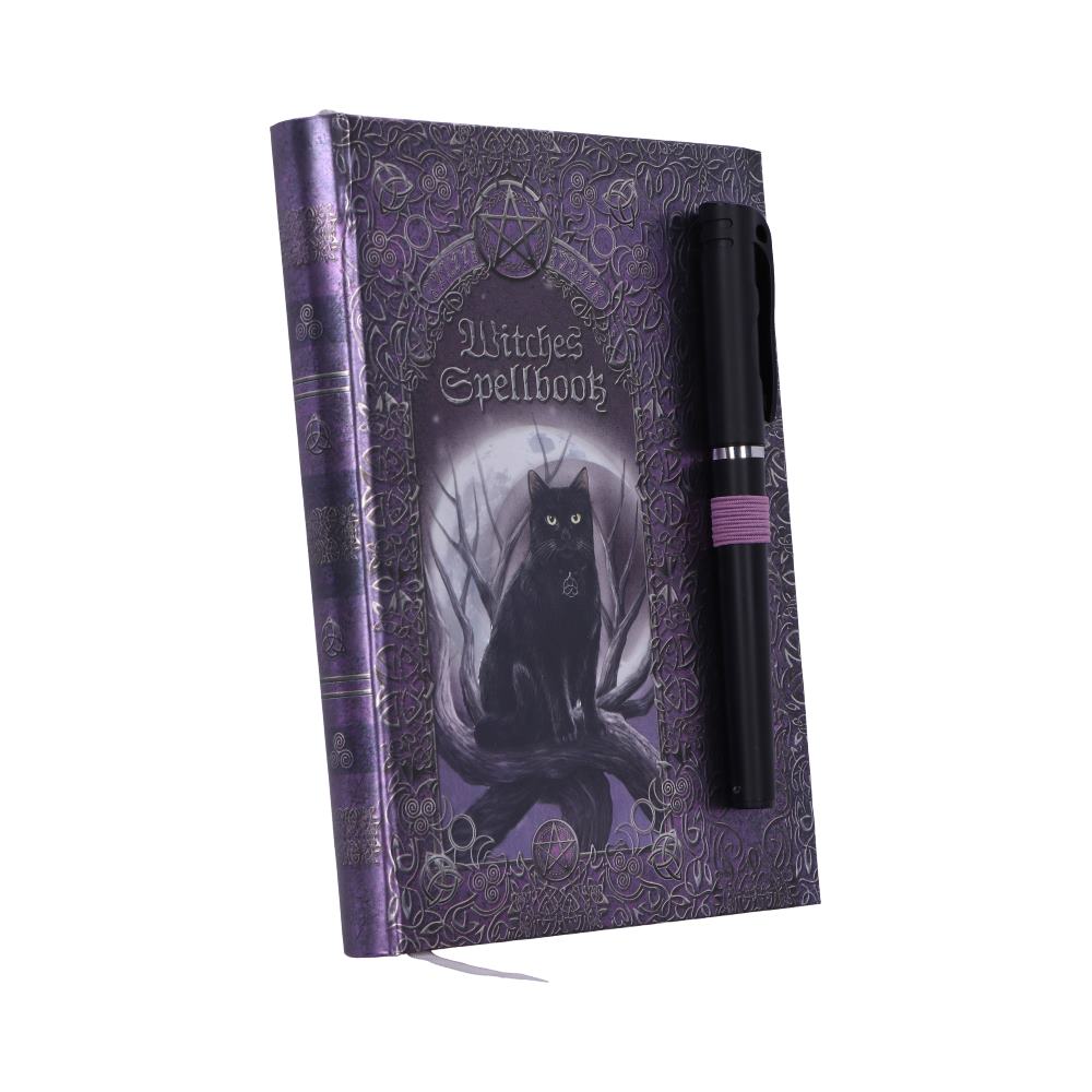 Embossed Witches Spell Book A5 Journal with Pen