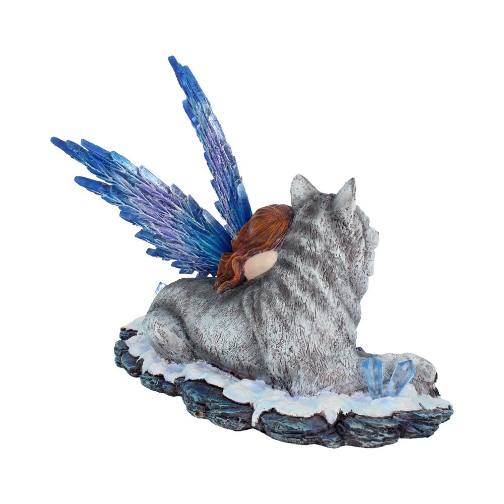 Lupiana Fairy & Wolf Figurine