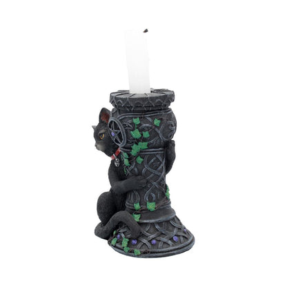 Midnight Cat Candle Holder