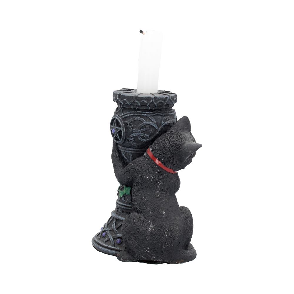 Midnight Cat Candle Holder