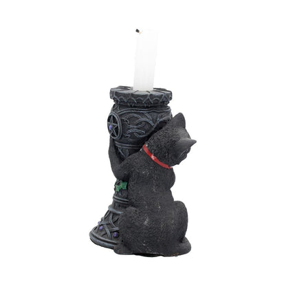 Midnight Cat Candle Holder