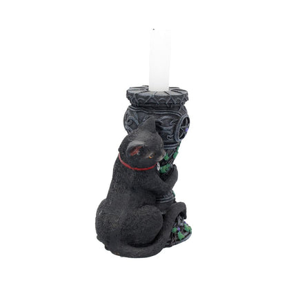 Midnight Cat Candle Holder