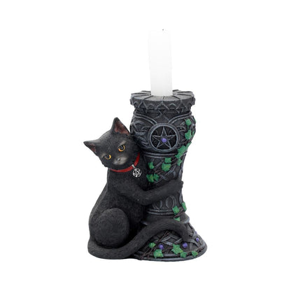 Midnight Cat Candle Holder