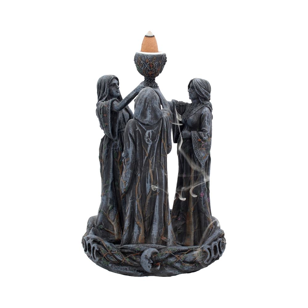 Maiden, Mother & Crone Backflow Incense Burner