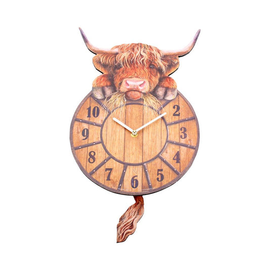 Highland Tickin' Clock