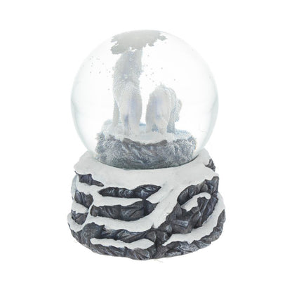 Warriors of Winter Snow Globe