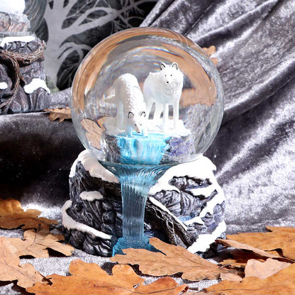 Warriors of Winter Snow Globe