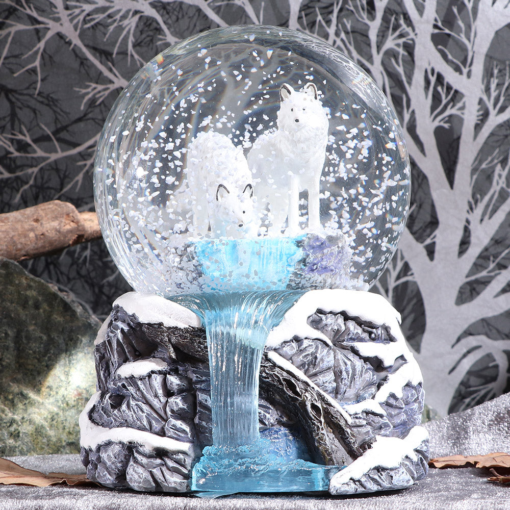 Warriors of Winter Snow Globe