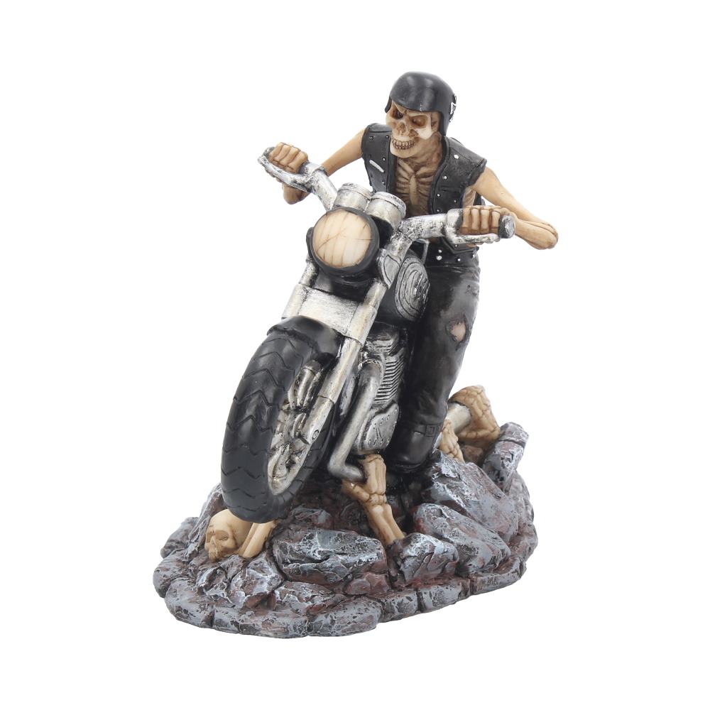 Ride Out Of Hell Biker Figurine