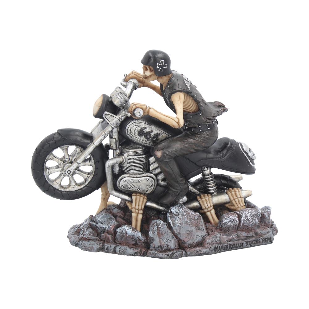 Ride Out Of Hell Biker Figurine