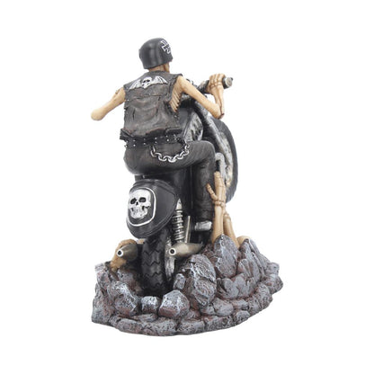 Ride Out Of Hell Biker Figurine