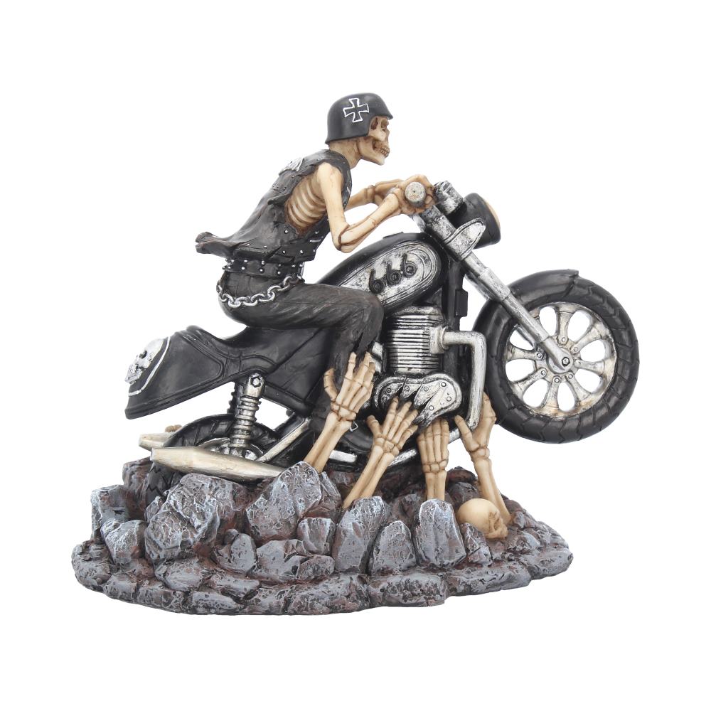 Ride Out Of Hell Biker Figurine