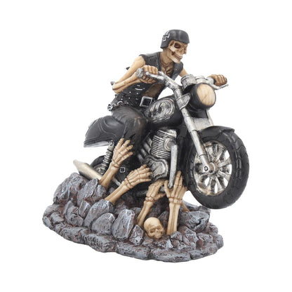 Ride Out Of Hell Biker Figurine