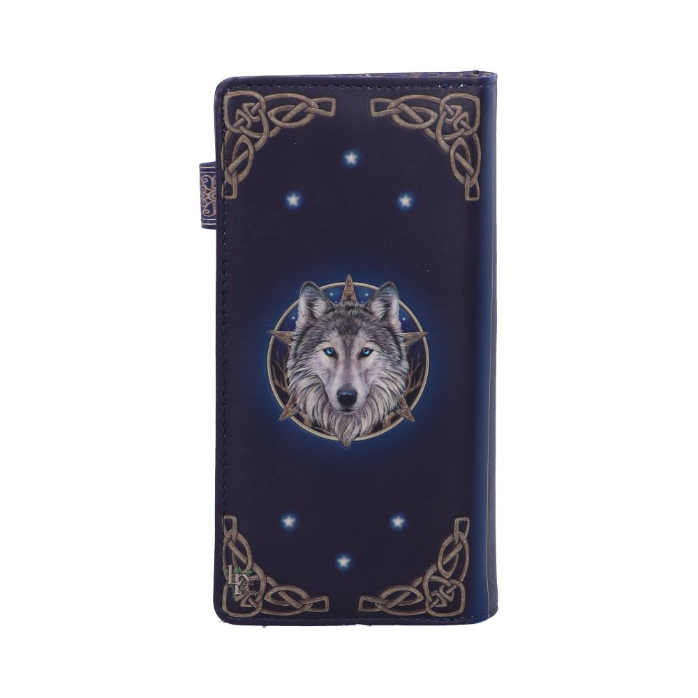 Wild One Wolf Embossed Purse