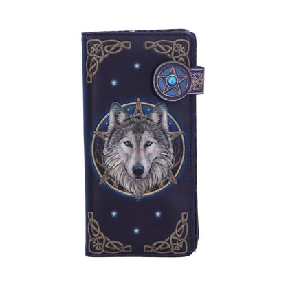 Wild One Wolf Embossed Purse