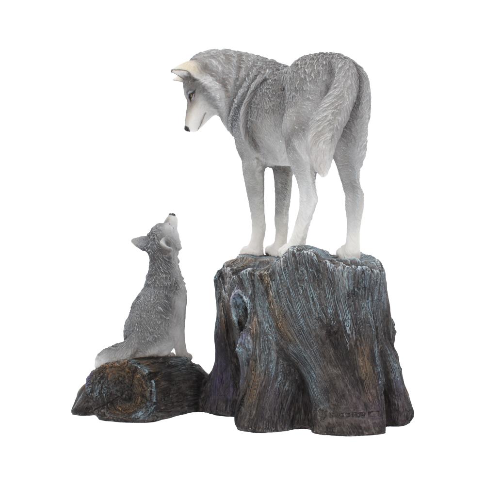 Guidance Wolf & Pup Figurine