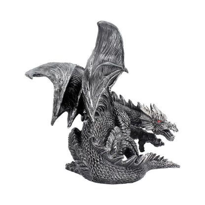 Obsidian Dragon Figurine