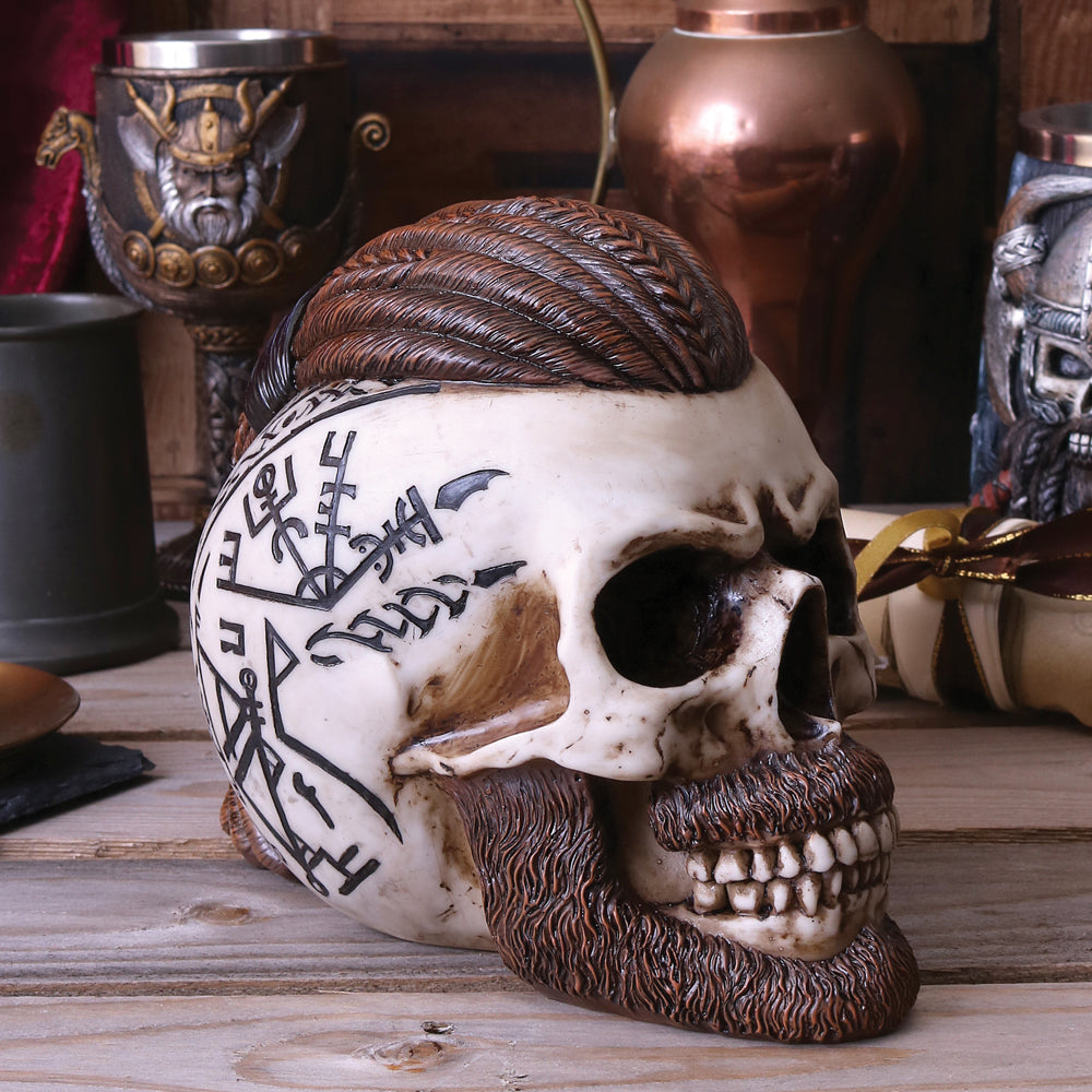 Ragnar Viking Skull Ornament