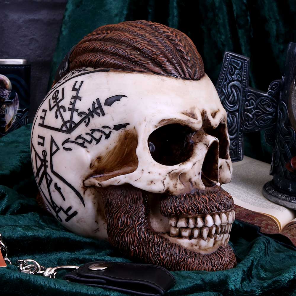 Ragnar Viking Skull Ornament