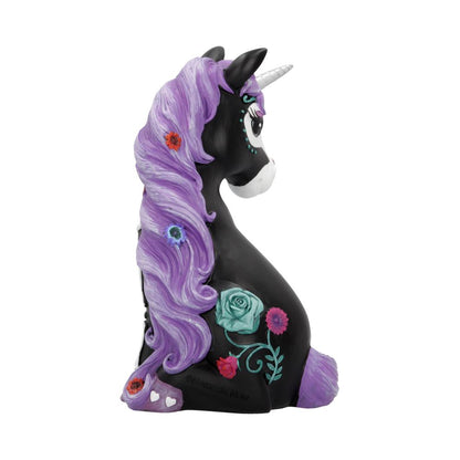 Sugarcorn Black Unicorn Figurine