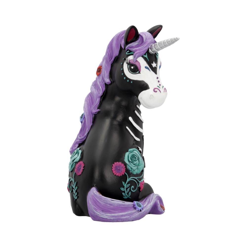 Sugarcorn Black Unicorn Figurine