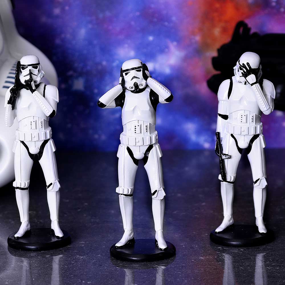 Three Wise Stormtrooper Figurines