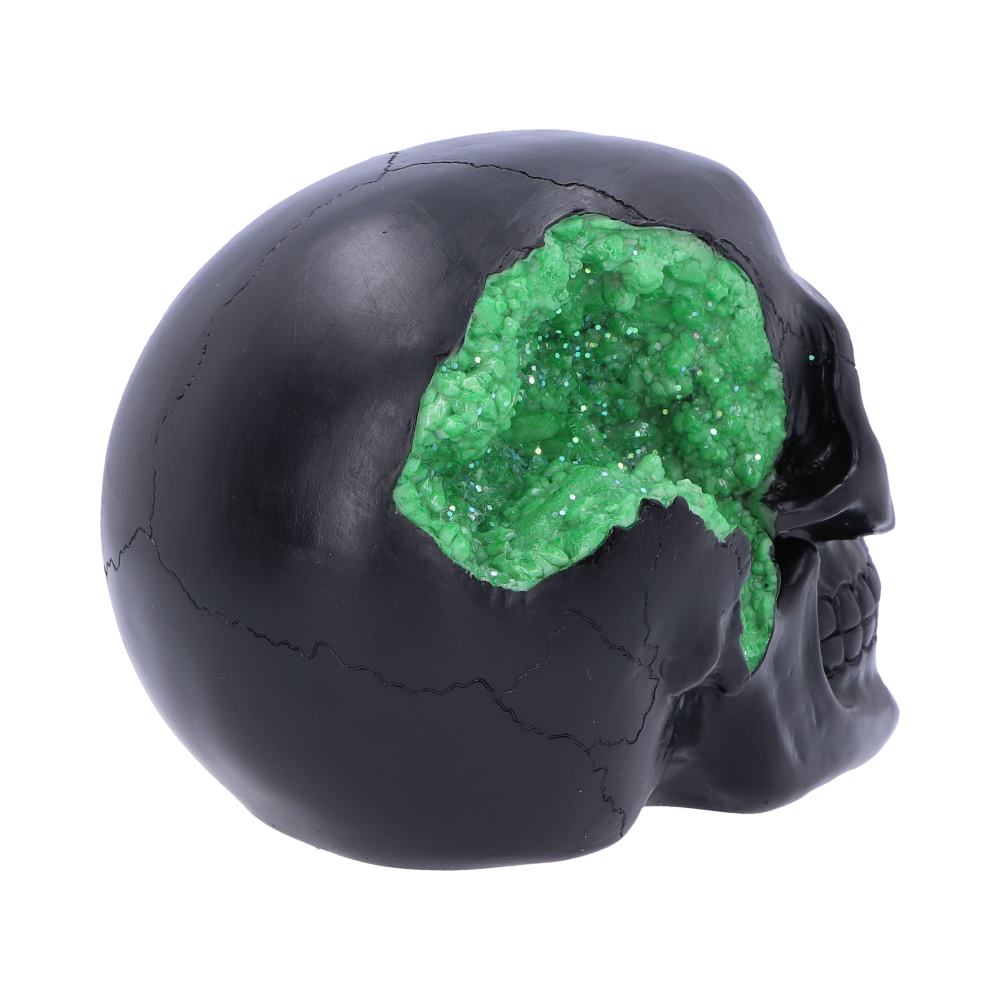 Geode Skull - Green