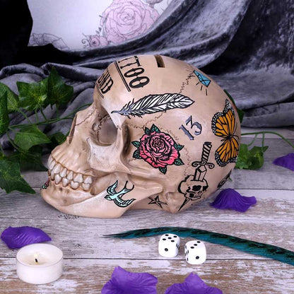 Tattoo Fund Money Box (Bone)