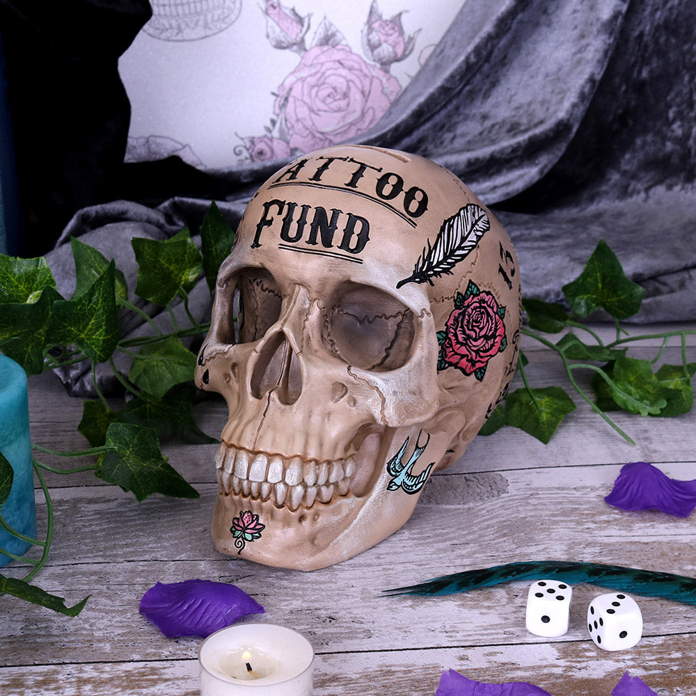 Tattoo Fund Money Box (Bone)