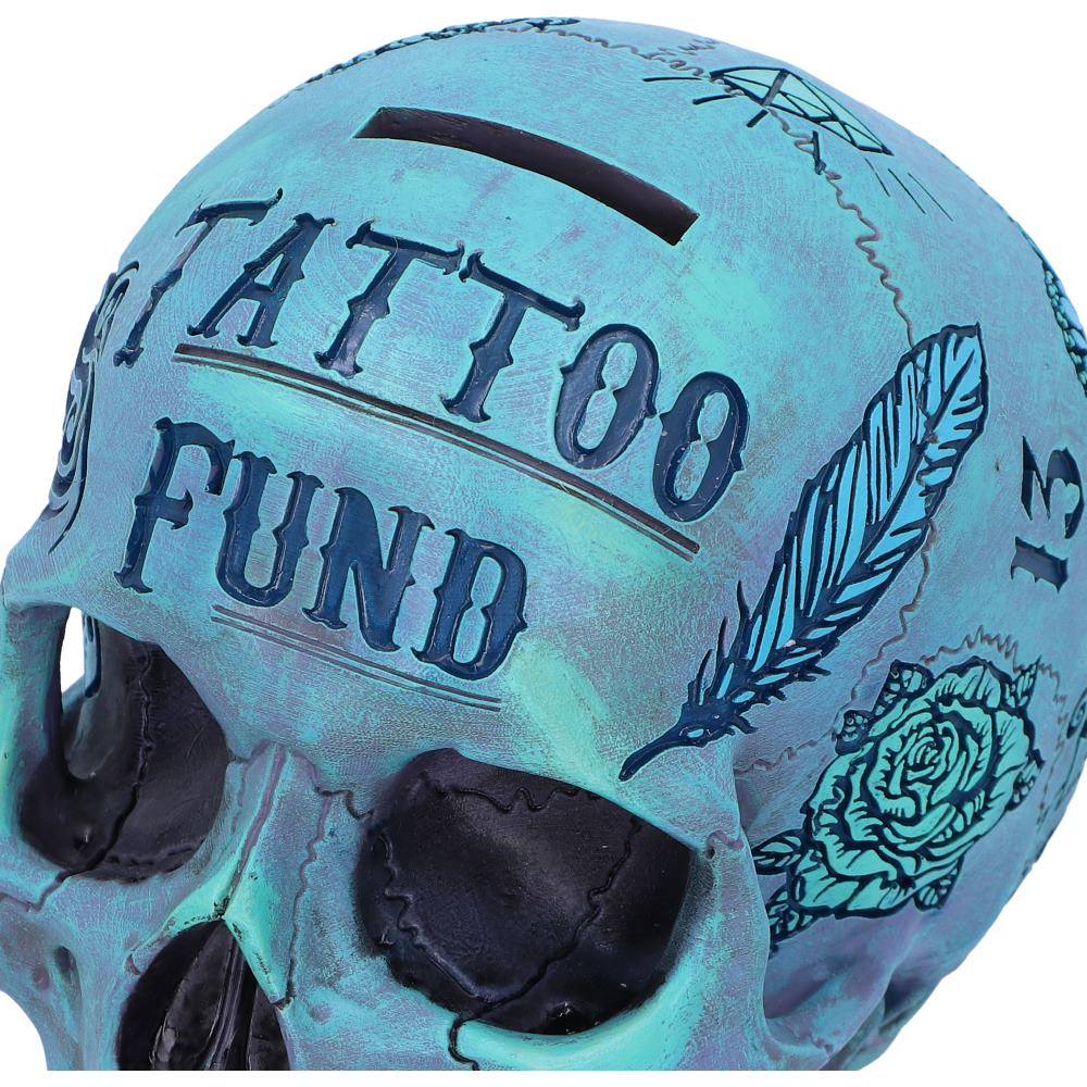 Tattoo Fund Money Box (Blue)