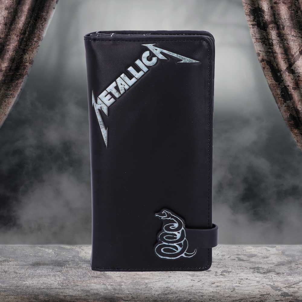 Metallica - Black Album Embossed Purse