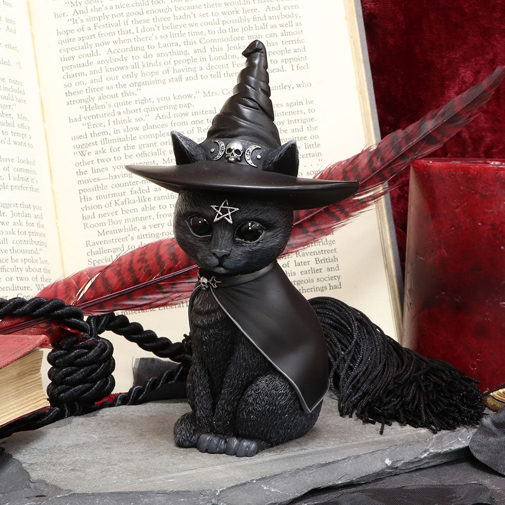 Purrah Witch Cat Figurine