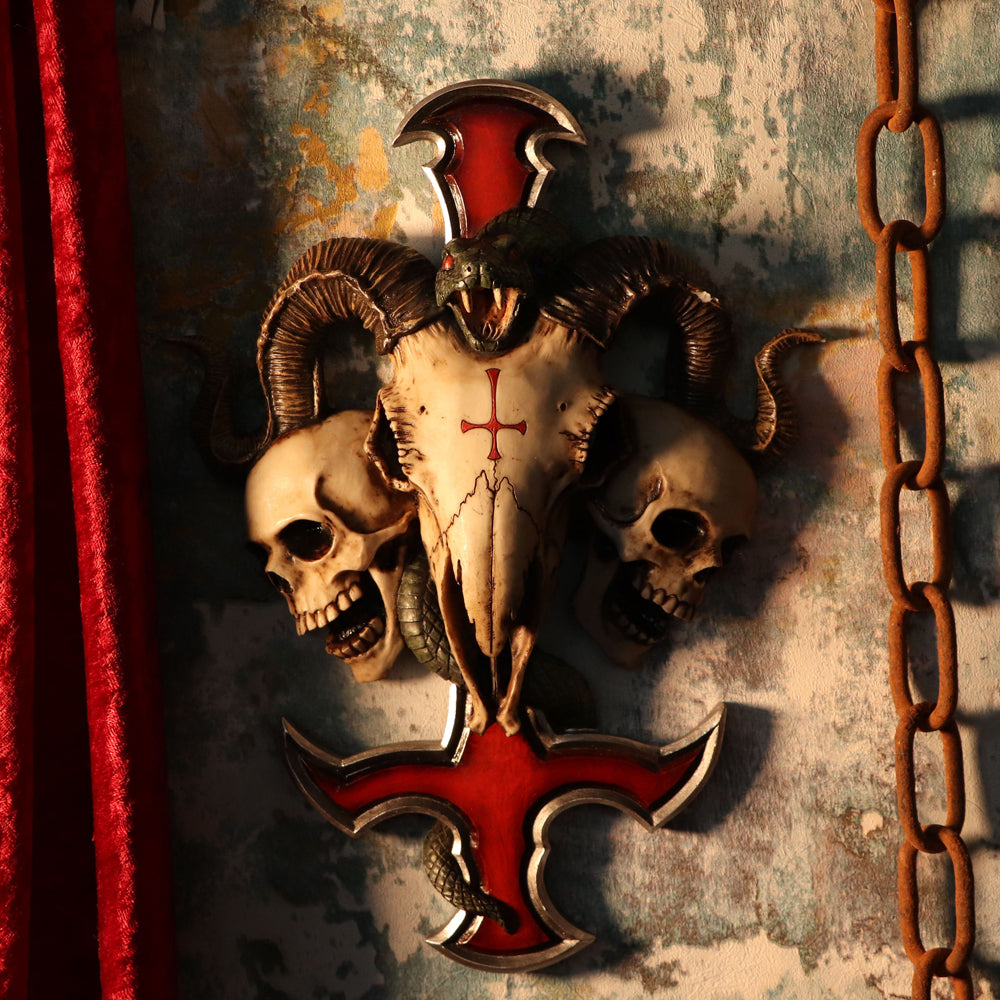 Devils Cross Wall Plaque