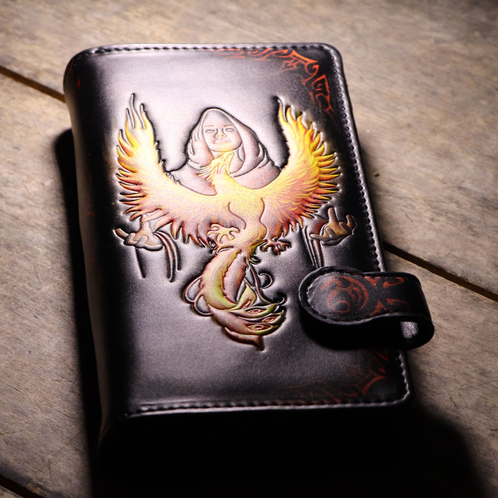 Phoenix Rising Embossed Purse