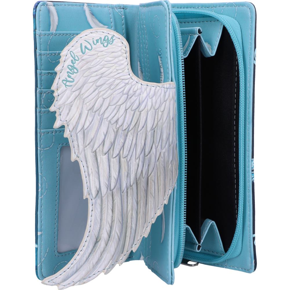 Angel Wings Embossed Purse